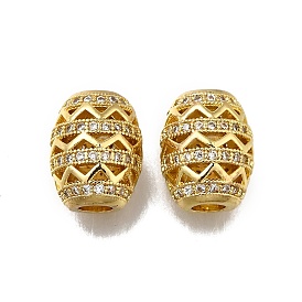 Латунные микропаве из прозрачного кубического циркония, колонка, долговечный, стойки покрытие, без свинца и без кадмия