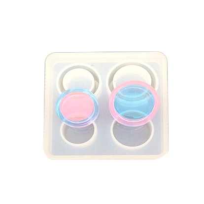 Silicone Molds, Resin Casting Molds, For UV Resin, Epoxy Resin Jewelry Making, Round