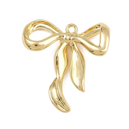 Латунные подвески, бантом прелести, стойки покрытие, долговечный, без кадмия и без свинца