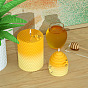 3D Honeycomb Pattern Candle Silicone Mold Making