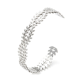 304 Stainless Steel Leafy Branch for Women, Leaf