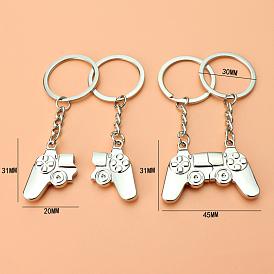 Alloy Couples Keychain, Game Controller