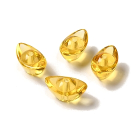 Glass Beads, Shoe-Shaped Gold Ingot
