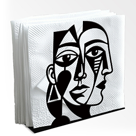Serviettenhalter aus Eisen, für Hochzeiten Party Serviette Tischdekoration