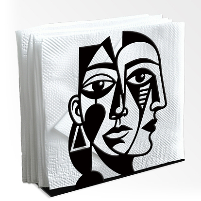 Serviettenhalter aus Eisen, für Hochzeiten Party Serviette Tischdekoration
