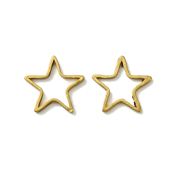 Латунные соединительные колечки, без кадмия, без никеля и без свинца, звезда