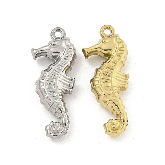 Ионное покрытие (ip) 304 подвески из нержавеющей стали, очарование морского конька