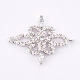 Латунные микро проложить кубических ссылки циркония, долговечный, цветок