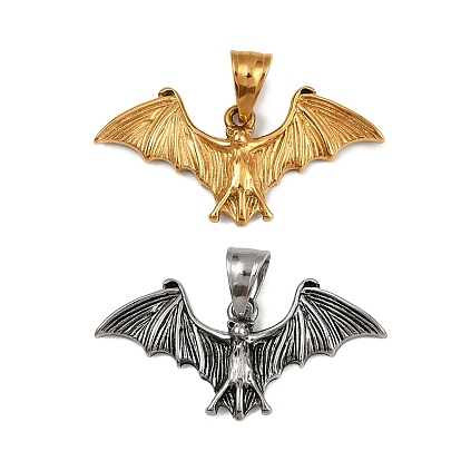 304 подвески из нержавеющей стали, очарование летучей мыши