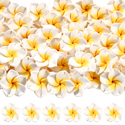 48 бусины из полимерной глины ручной работы., цветок