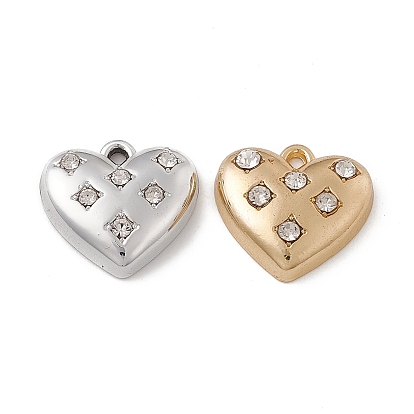 Сплава кристалла горный хрусталь подвески, шарма сердца