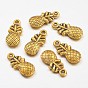 Tibetan Style Alloy Pendants, Cadmium Free & Lead Free, Pineapple