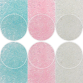 Пузырьковые бусы, DIY 3 D украшения искусства ногтя бисера мини стекла, крошечные шарики ногтей икрой