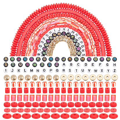 Наборы бусин своими руками, в том числе бусины из полимерной глины ручной работы, акриловые и пластиковые бусины