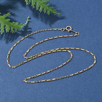 Латунные цепочки-скрепки для женщин и мужчин