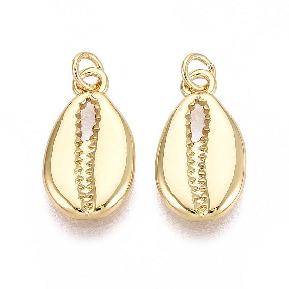 Латунные подвески, формы раковины, с целью перехода в кольце