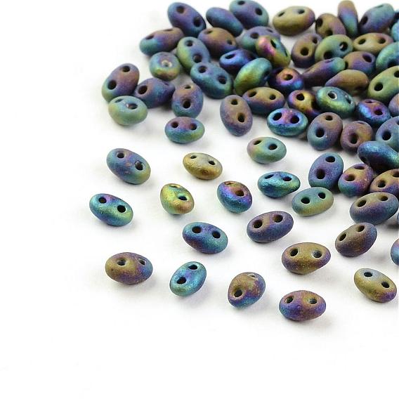 2-Hole Seed Beads, Czech Glass Duo Beads