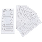 60Pcs Colored Paper Card, Rectangle