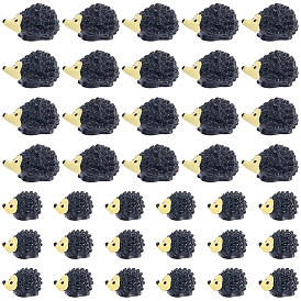 40Pcs 2 Styles Resin Hedgehog Display Decoration, for Home Office Desk Decoration
