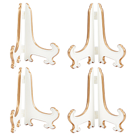 Acrylic Display Stand, Easel Plate Display Photo Holder Stand, for Picture Frames, Decorative Plates Display