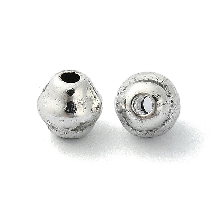 Tibetan Style Alloy Beads, Bicone