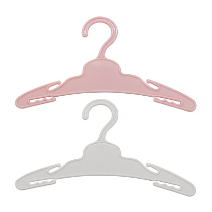 Plastic Doll Clothes Hangers, for 18 Inch Doll Clothing Outfits Hanging