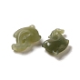 Natural Hetian Jade Dolphin Charms