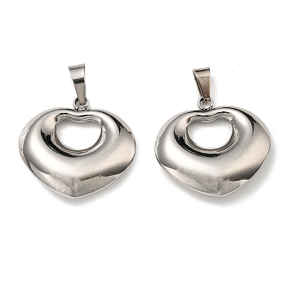 304 подвески из нержавеющей стали, шарма сердца