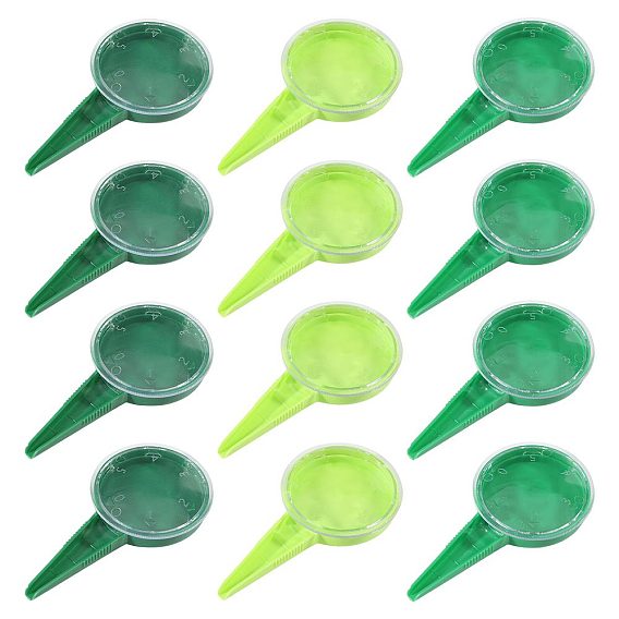 12Pcs 3Colors Plastic Seed Dispenser, Plant Machine, Gardening Tool