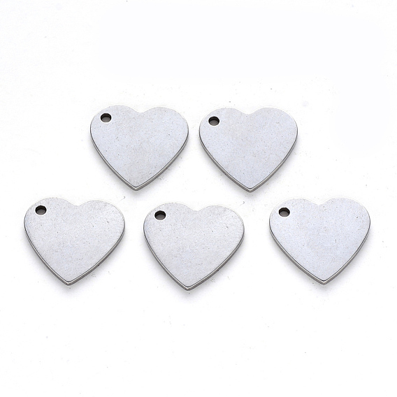 201 прелести нержавеющей стали, лазерная резка, штамповка пустой метки, сердце