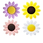Sunflower Food Grade Silicone Beads, Chewing Beads For Teethers, DIY Nursing Necklaces Making