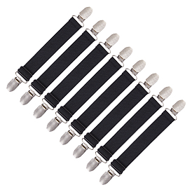 8шт. полиэстеровые и железные фиксаторы для простыней, зажим для простыни, фиксатор одеяла