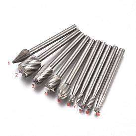 High-speed Steel File Set, for Wood Carving