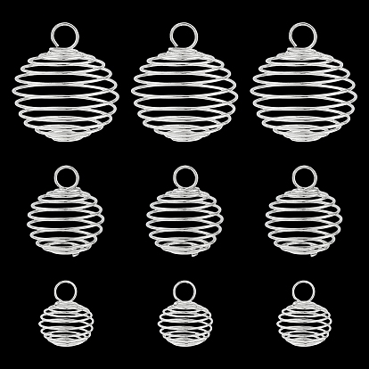 Ensemble de pendentifs en fil de fer, avec chiffon de polissage d'argent mélangé