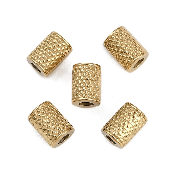 304 из нержавеющей стали бусы, ионное покрытие (ip), колонка