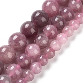 Natural Rose Quartz Beads Strands, Round
