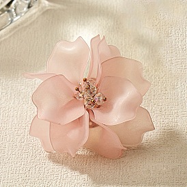 Кольца из цветочного сплава с акриловыми вставками для женщин