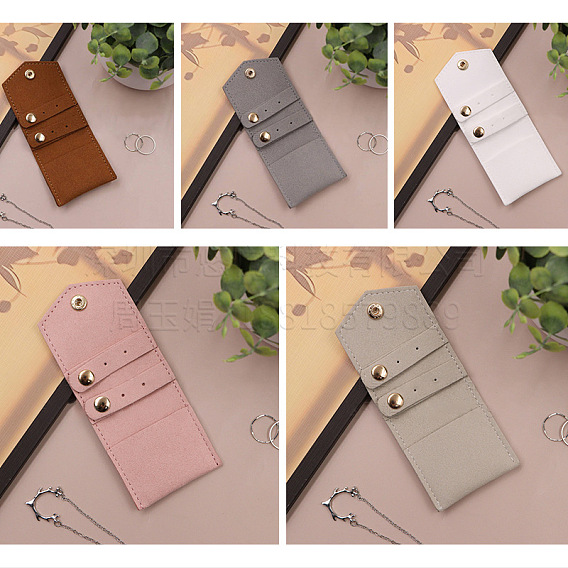 Microfiber leather Bag, Jewely Storage Bag