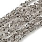 Electroplate Transparent Glass Beads Strands, Triangle, Faceted, AB Color