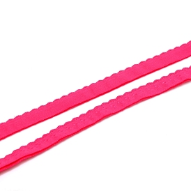 Chinlon Wavy Edge Elastic Band, Flat, Garment Accessories
