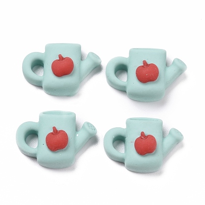 Opaque Resin Cabochons, Watering Can