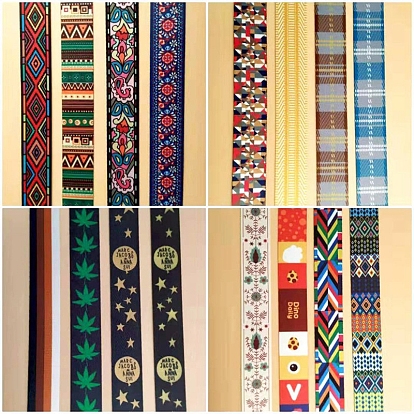 50ярды разноцветных полиэфирных лент, для украшения аксессуаров для одежды своими руками