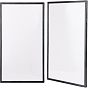 Metal Wall Hanging Decorative Collage Picture Photo Frame, Rectangle