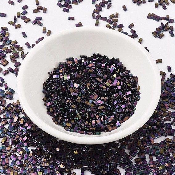 Миюки половина бусины тила, японский бисер, 2 отверстие