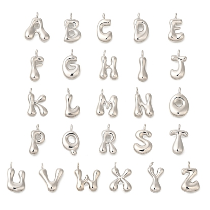 Стойки обшивки латунные подвески, без кадмия и без свинца, подвески с буквой az~z