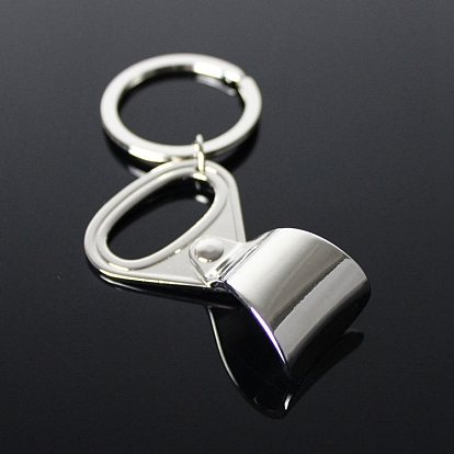 Alloy Keychains, Pop Tab Pendant Keychain