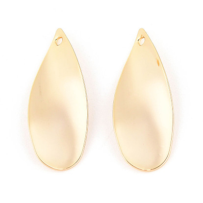 Латунные подвески, без никеля , волна слеза