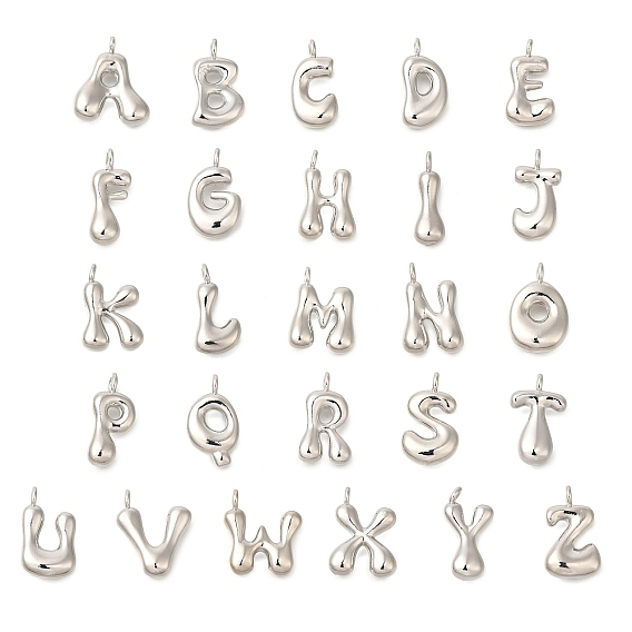 Стойки обшивки латунные подвески, без кадмия и без свинца, подвески с буквой az~z