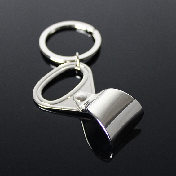Alloy Keychains, Pop Tab Pendant Keychain