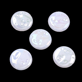 Покрытие непрозрачный акриловый имитационный ракушечный бусин, плоско-круглые